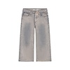 girls denim wide leg Rose Gold