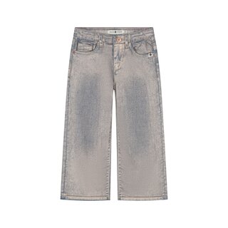 Stains & Stories girls denim wide leg Rose Gold