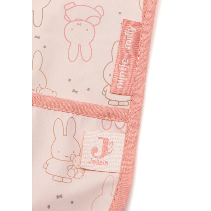 Jollein Slab Waterproof met Mouw Miffy Moments Silk Rose