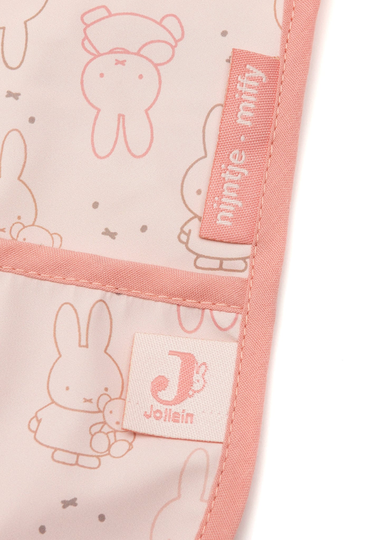 Jollein Slab Waterproof met Mouw Miffy Moments Silk Rose