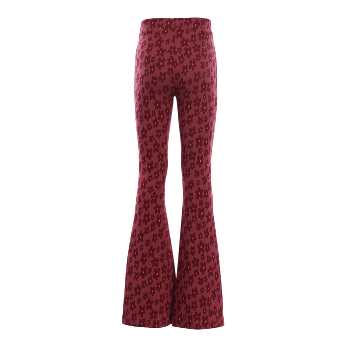 Looxs Little jacquard flare pants Festive Flower