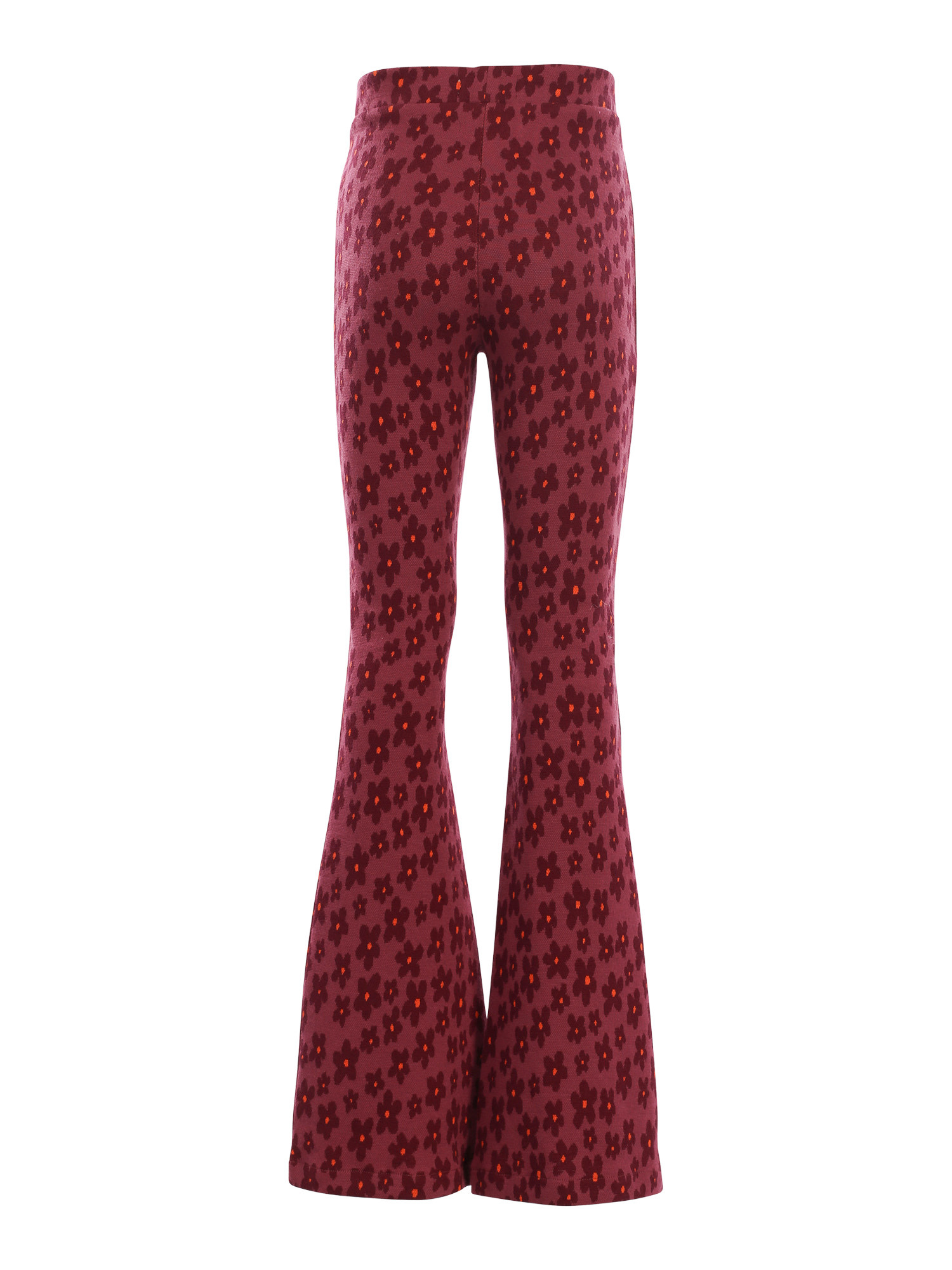 Looxs Little jacquard flare pants Festive Flower
