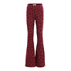 Little jacquard flare pants Festive Flower