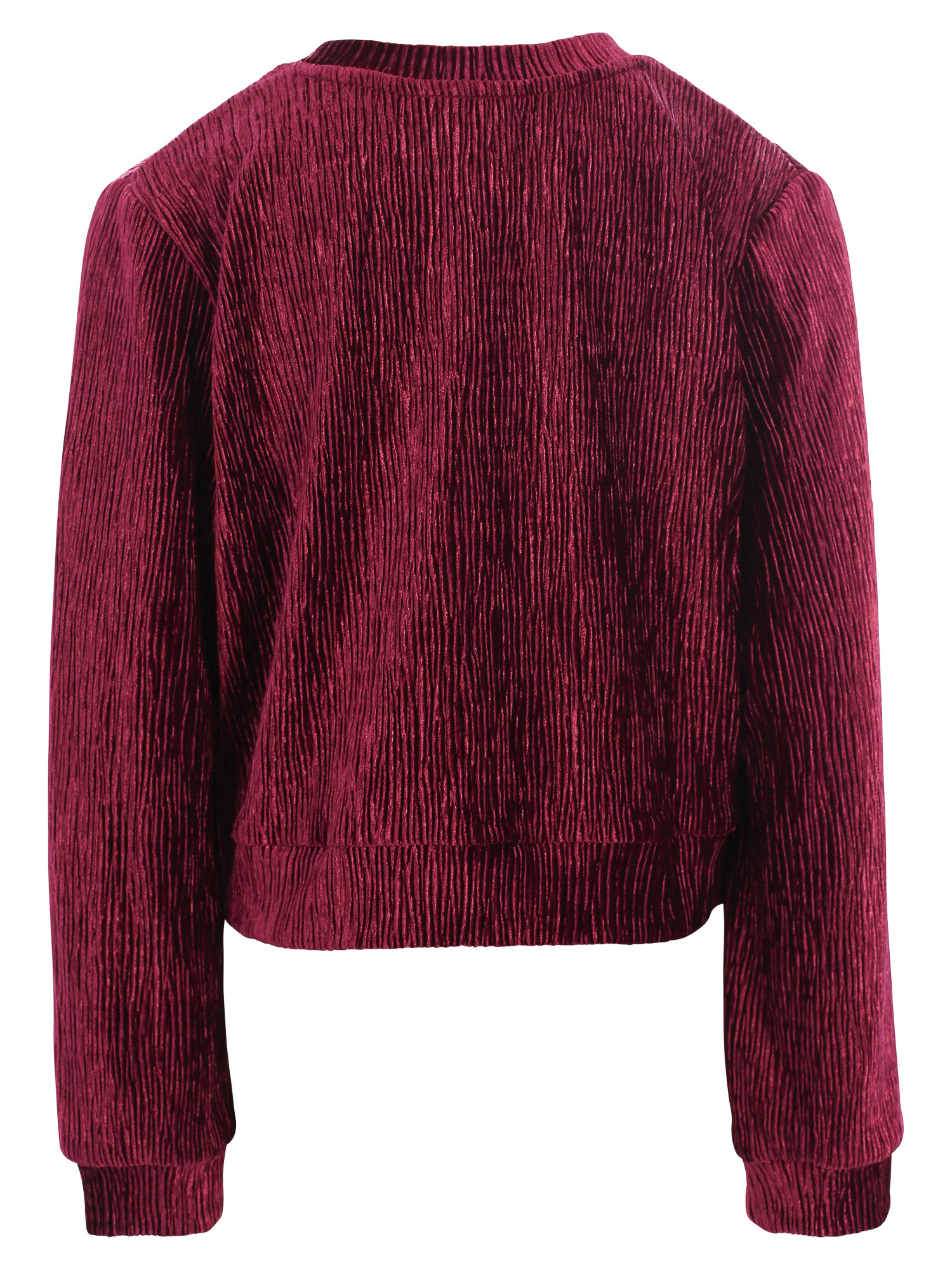Looxs Little velvet crinkle top Ruby red
