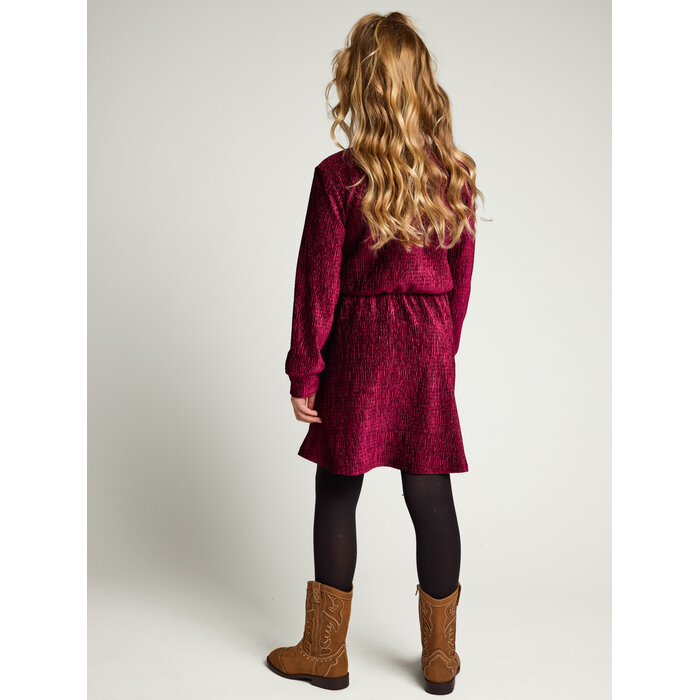 Looxs Little velvet dress Ruby red