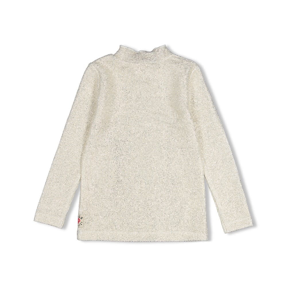 Jubel Longsleeve crinkle Offwhite - Daily Princess