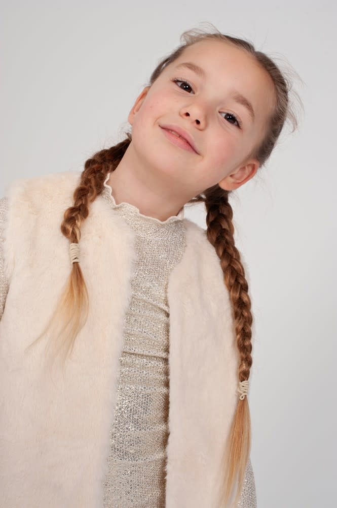 Jubel Longsleeve crinkle Offwhite - Daily Princess