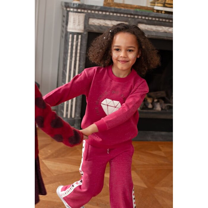 Jubel Broek sporty Cerise - Daily Princess