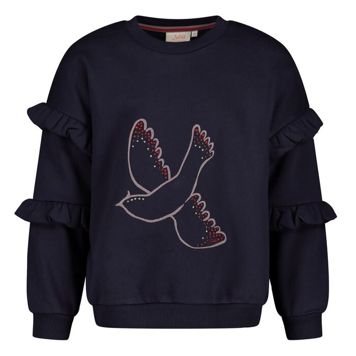 Jubel Sweater relaxed fit Marine - Daily Princess