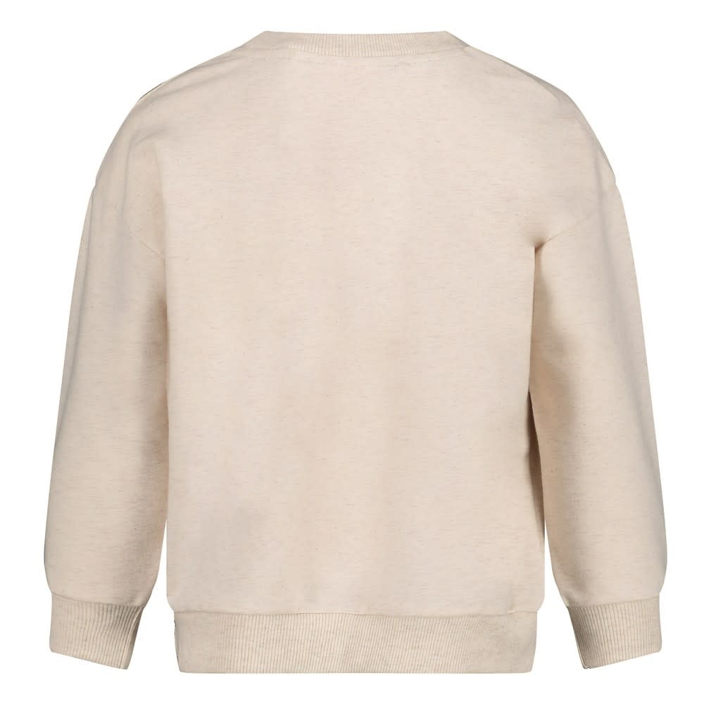 Jubel Sweater relaxed fit Offwhite melange - Daily Princess