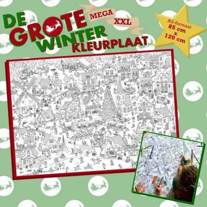 Pepijn Janzen Illustrations De Grote Winter Kleurplaat