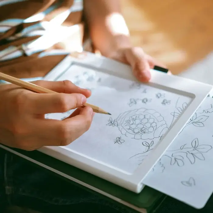 Kidywolf K-DRAW-PAD Verlichte tekentafel Cozy