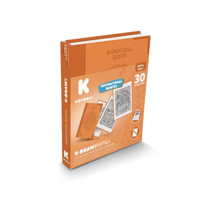 Kidywolf K-DRAW-PAD REFILL QUOTE
