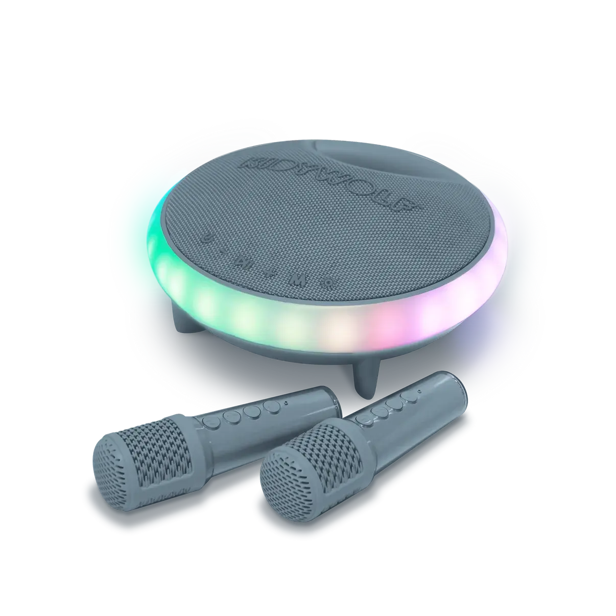 Kidywolf KIDYKARAOKE karaoke luidspreker met 2 microfoons Blauw