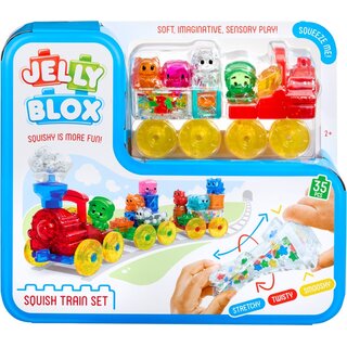 Jelly Blox Jelly Blox - Squish Train Set (12L)