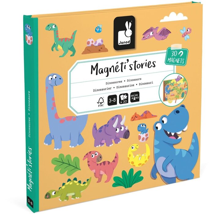 Janod Janod Magneti Stories - Dinosaurus