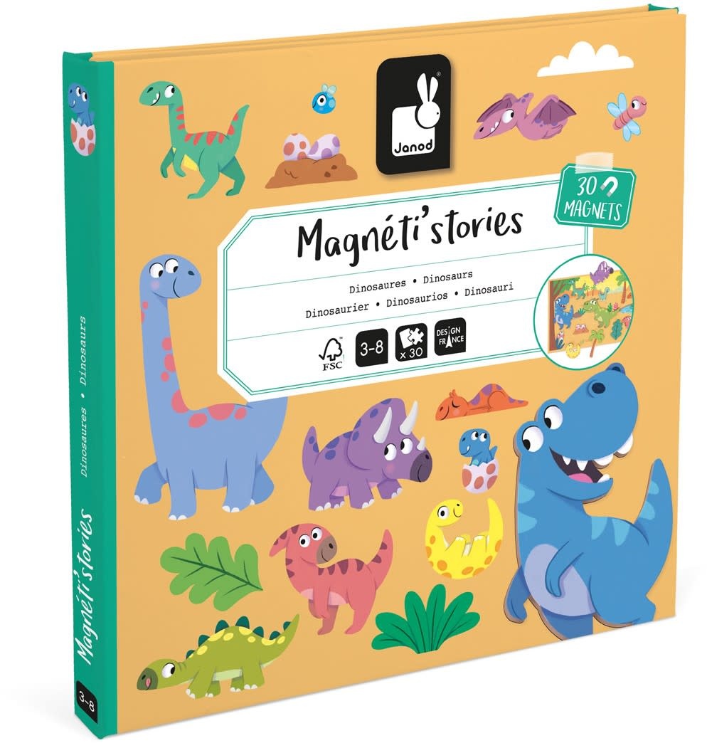 Janod Janod Magneti Stories - Dinosaurus