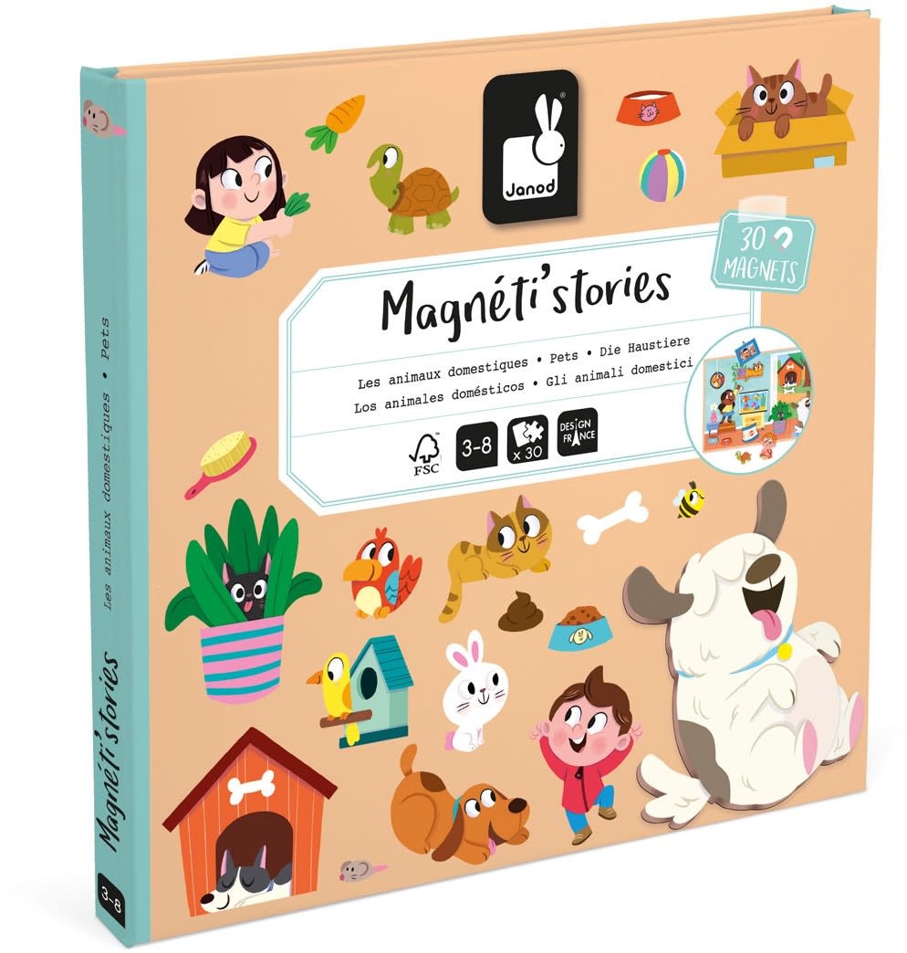 Janod Janod Magneti Stories - Huisdieren