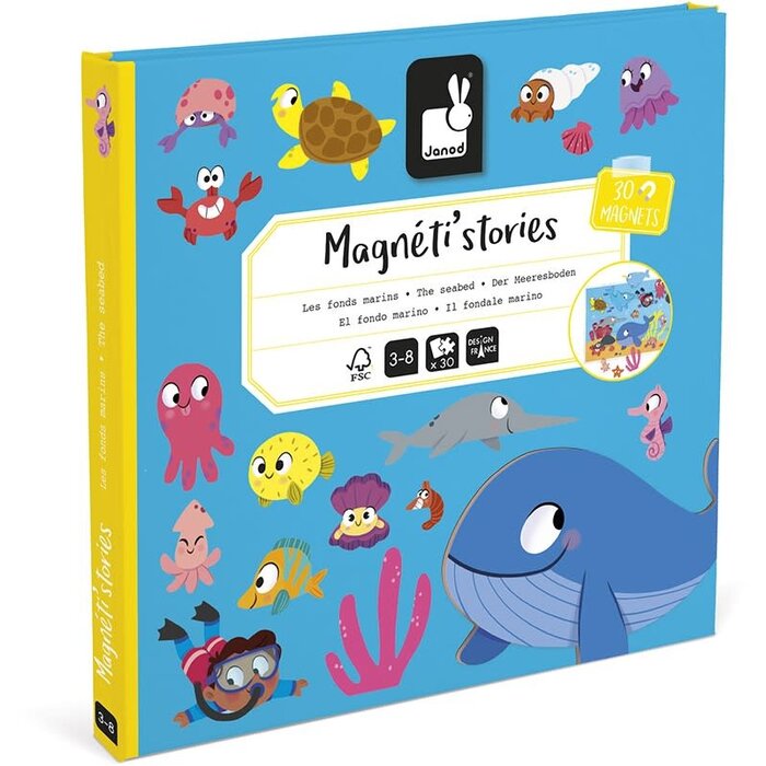 Janod Janod Magneti Stories - Zeedieren
