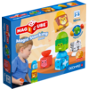 Magicube Stacking Safari 10-delig | Magnetisch speelgoed | 1-5 jaar