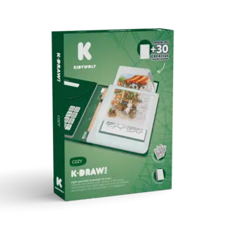 Kidywolf K-DRAW-PAD Verlichte tekentafel Cozy