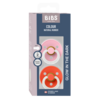 Ronde speen 2-pack natuurrubber Glow Baby Pink/Tango - maat 2