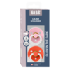 Ronde speen 2-pack natuurrubber Glow Baby Pink/Tango - maat 3