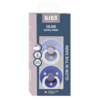 Ronde speen 2-pack natuurrubber Glow Hush/Grape - maat 2
