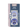 Ronde speen 2-pack natuurrubber Glow Hush/Grape - maat 3