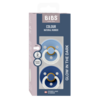 Ronde speen 2-pack natuurrubber Glow Sky Blue/Cornflower - maat 2