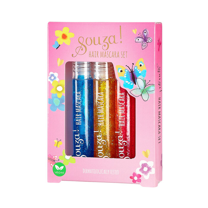 Souza! Haar Mascara set, 3 kleuren