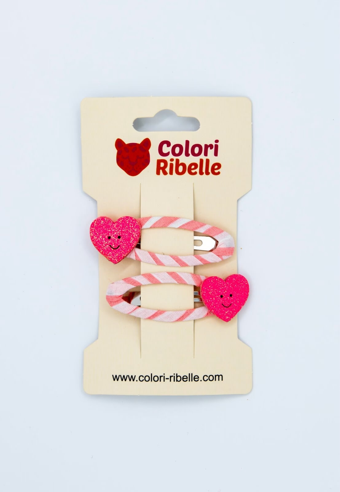 Colori Ribelle Haarspeldjes glitterhart