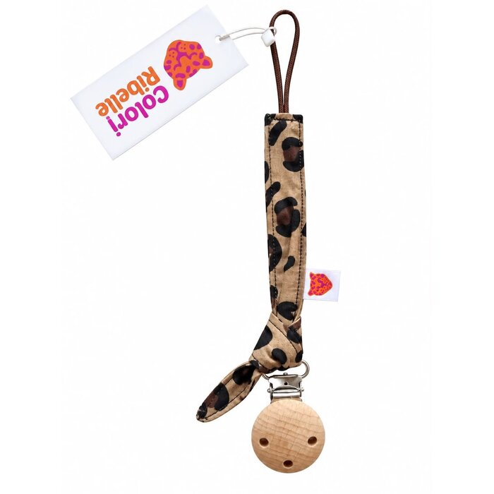 Colori Ribelle Speenkoord knoop leopard