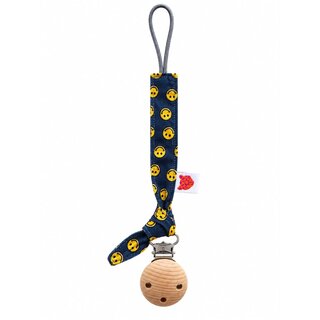 Colori Ribelle Speenkoord knoop smiley grijs