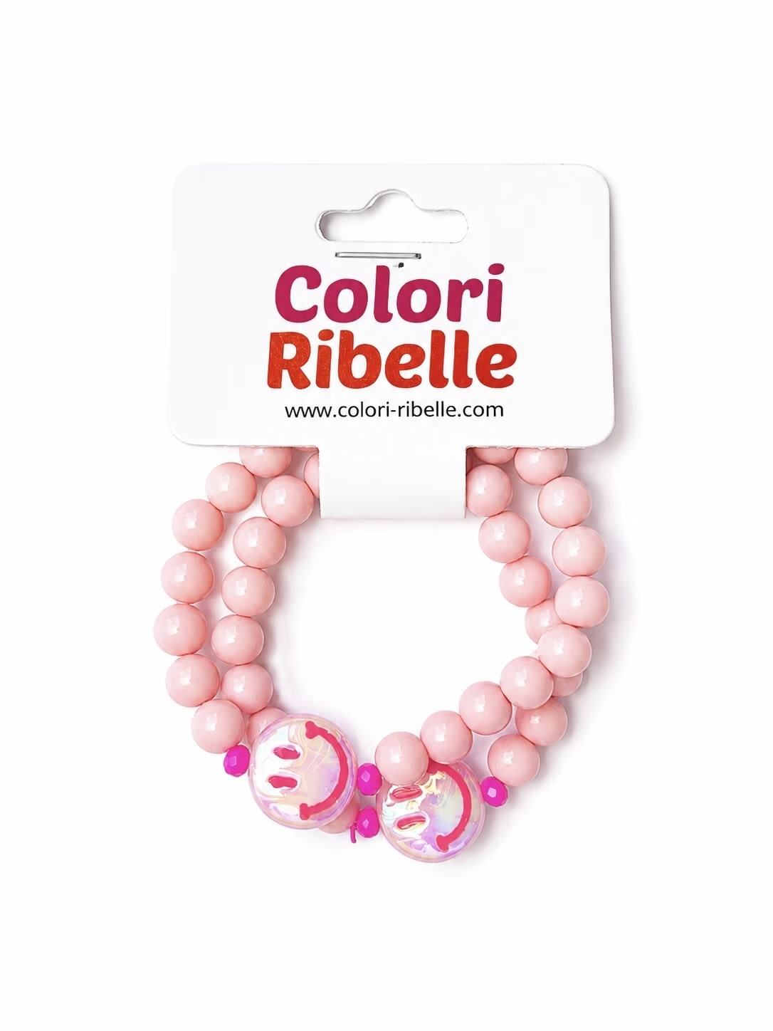 Colori Ribelle Moeder&dochter armband peach