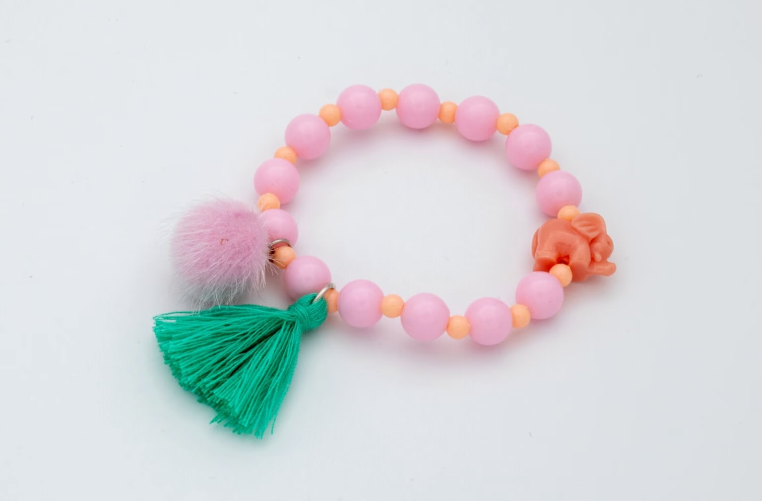 Colori Ribelle Armband roze olifant