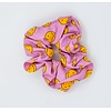 Scrunchie smiley lila