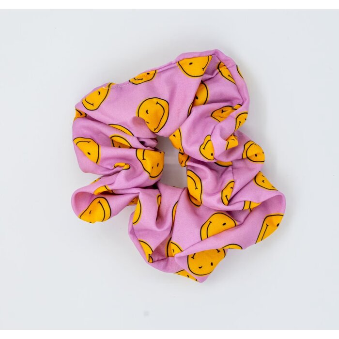 Colori Ribelle Scrunchie smiley lila
