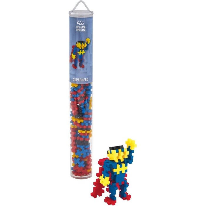 Plus-Plus Plus-Plus Tube Superhero 100 pcs (4106)