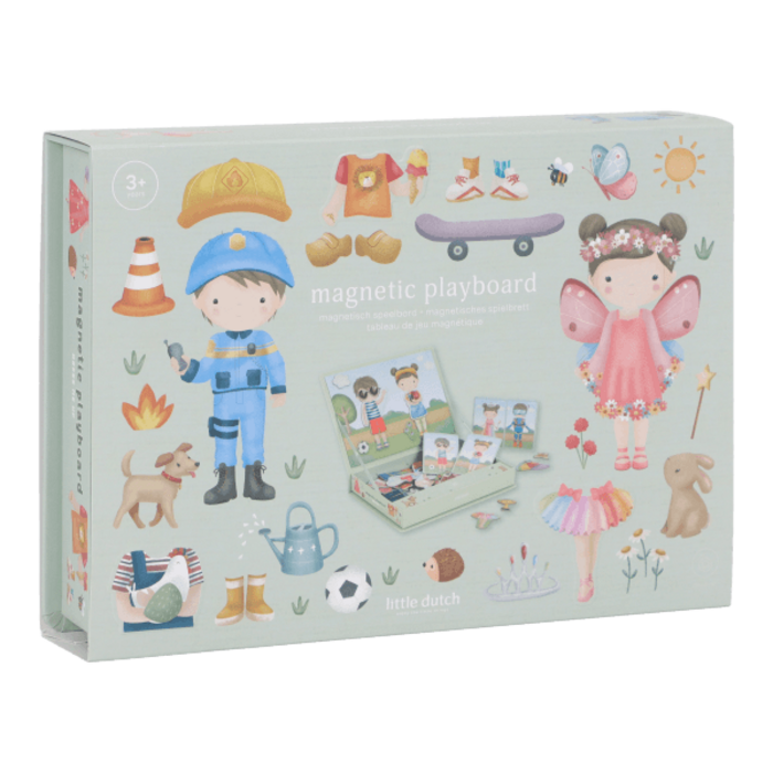 Little Dutch LD Magnetisch Speelbord Dress-Up Jim & Rosa FSC