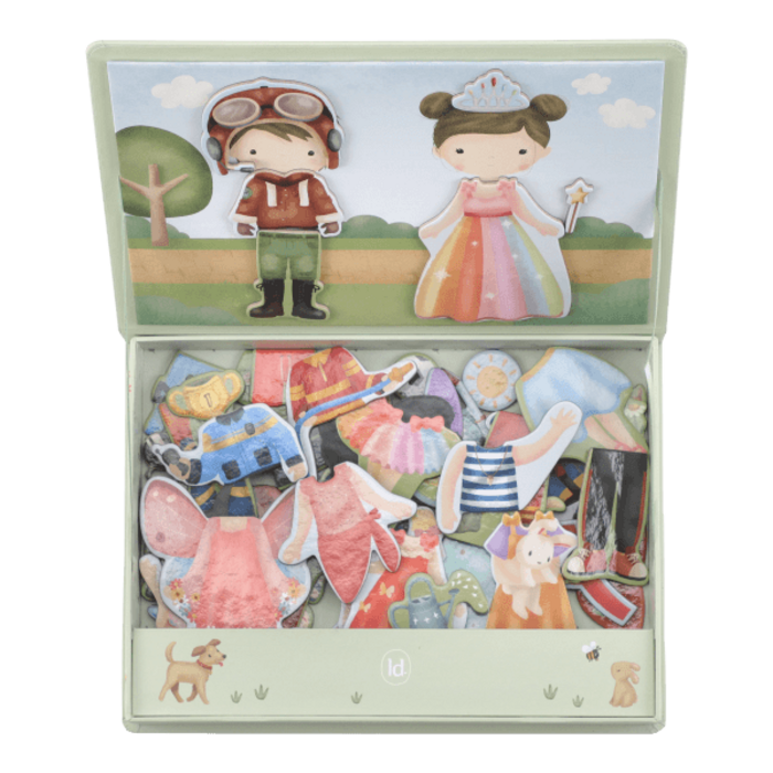 Little Dutch LD Magnetisch Speelbord Dress-Up Jim & Rosa FSC