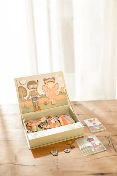 Little Dutch LD Magnetisch Speelbord Dress-Up Jim & Rosa FSC