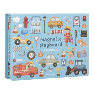 Little Dutch LD Magnetisch Speelbord Jim’s Voertuigen FSC