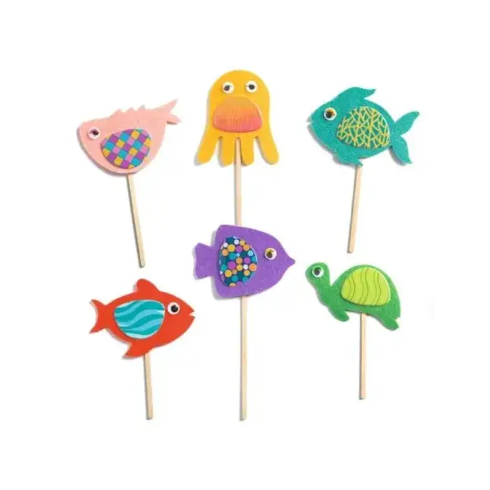Djeco Collagefrutsels Vrolijk aquarium
