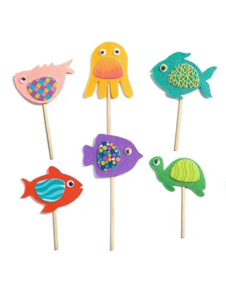 Djeco Collagefrutsels Vrolijk aquarium
