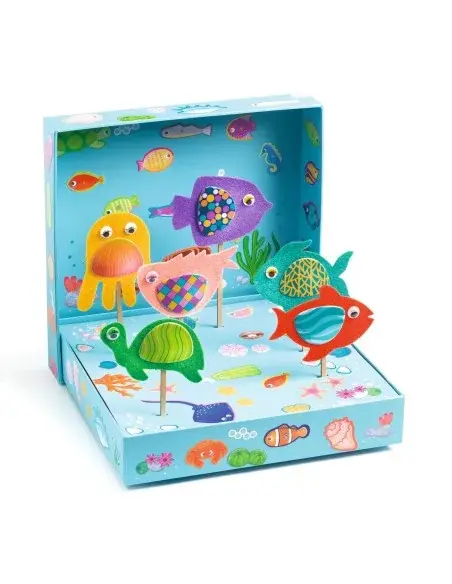 Djeco Collagefrutsels Vrolijk aquarium