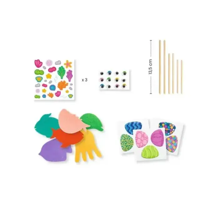 Djeco Collagefrutsels Vrolijk aquarium