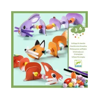 Djeco Rijgen - Schattige dieren