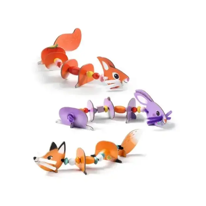 Djeco Rijgen - Schattige dieren