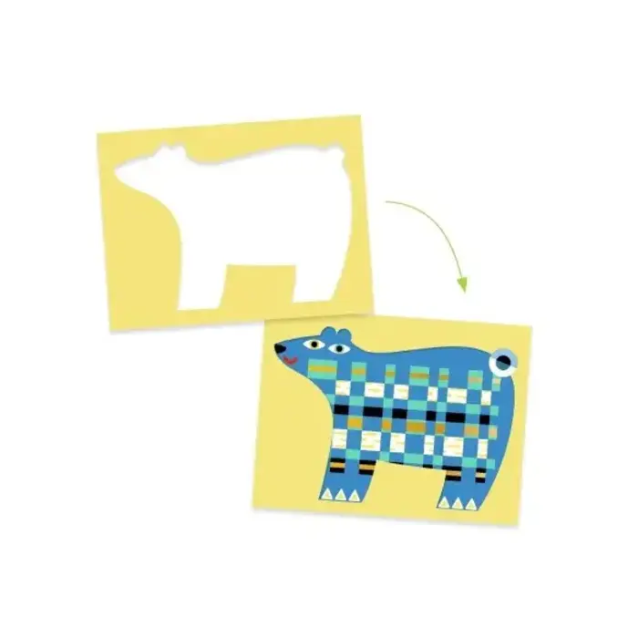 Djeco Voor, achter, voor